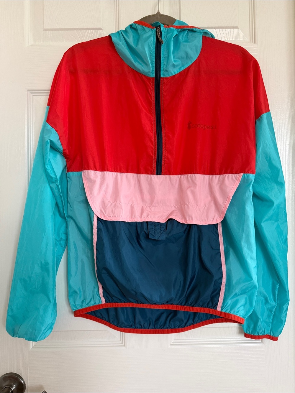 Cotopaxi Teca Half Zip Windbreaker Jacket Multi Color Blocking Women’s XS WXS